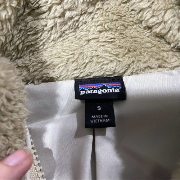 Patagonia los gatos‎ full zip fuzzy vest jacket size small - Picture 4 of 6